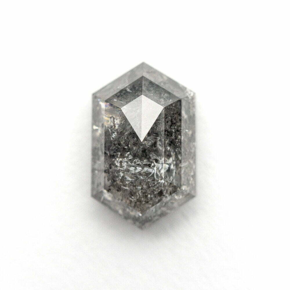 29. Conflict free salt and pepper diamond – 2.29ct