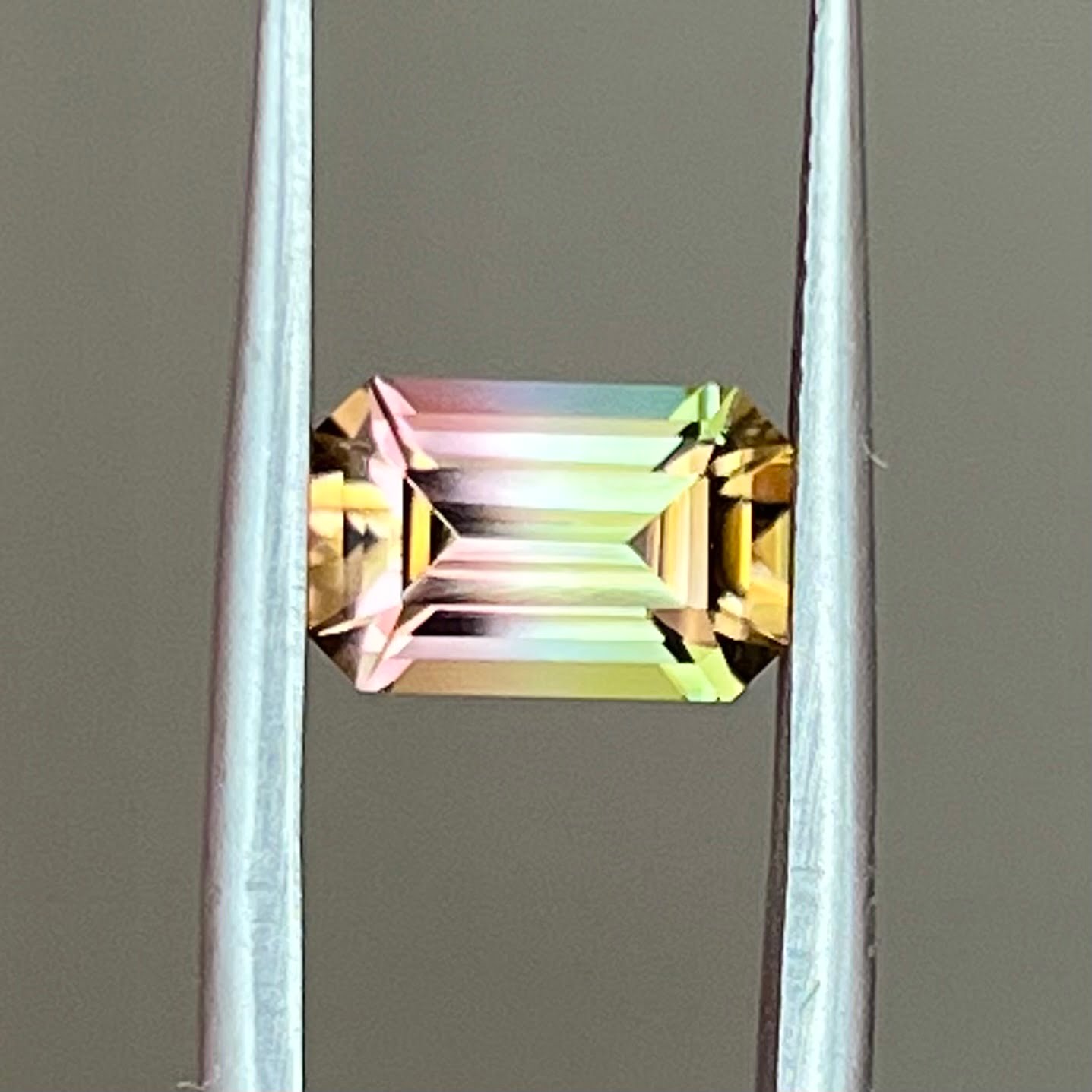 Bi-color gemstone rings