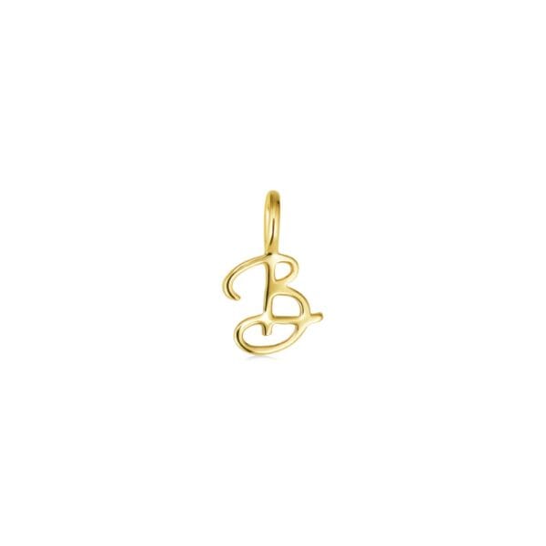 Letter pendant B