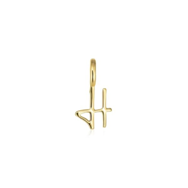 Letter pendant H