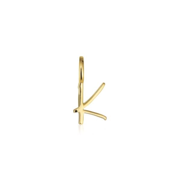 Letter pendant K