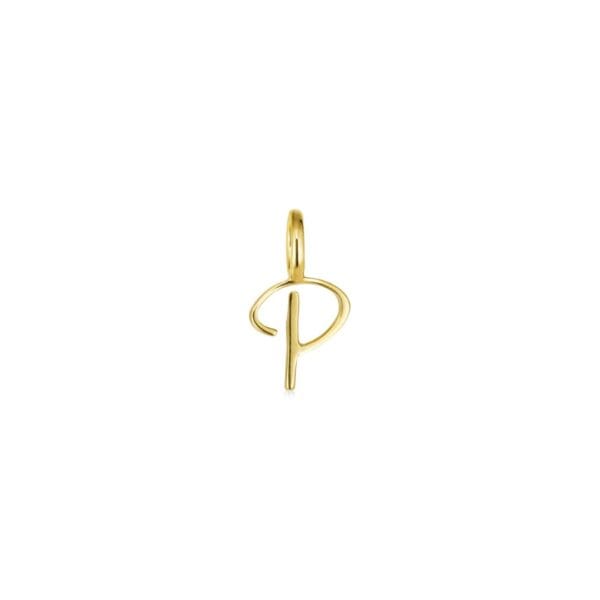 Letter pendant P