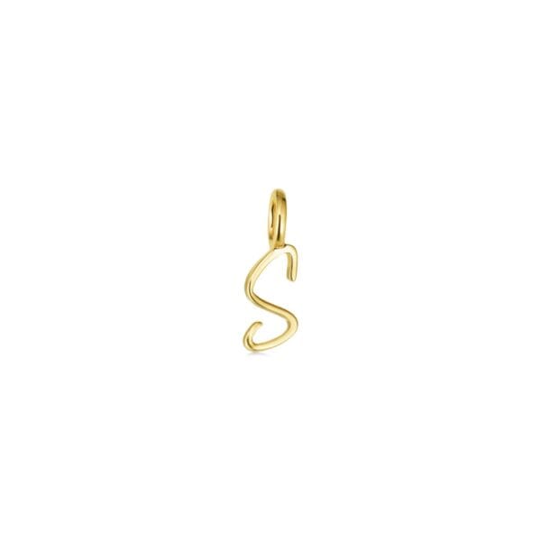 Letter pendant S