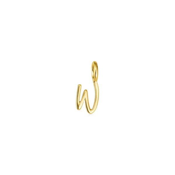 Letter pendant W