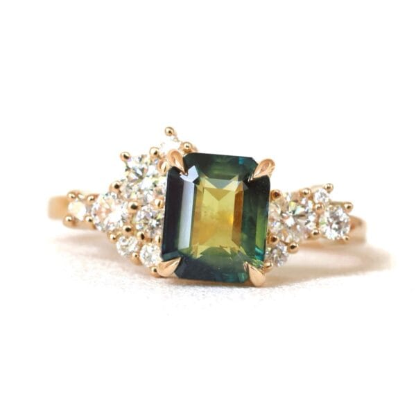 Bi-Color Engagement Ring