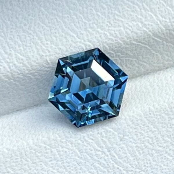 Unheated blue sapphire
