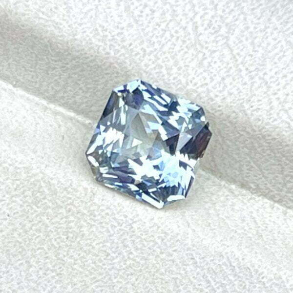 Light blue sapphire
