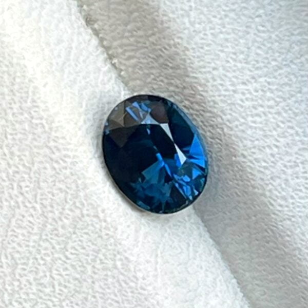 Dark blue sapphire