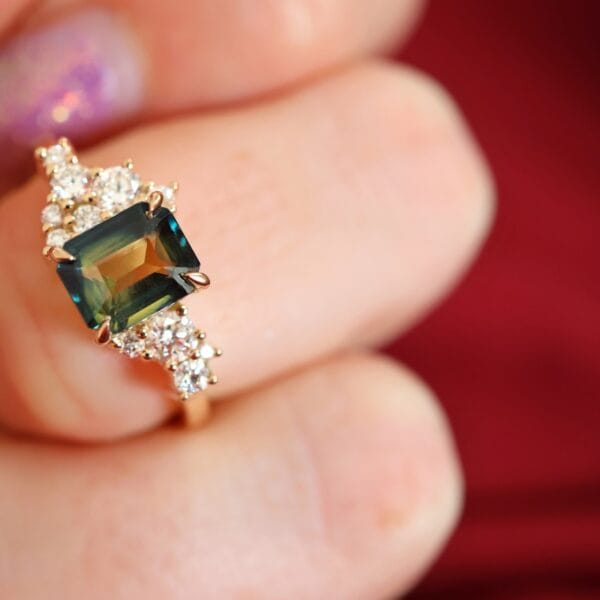 Bi-Color Engagement Ring