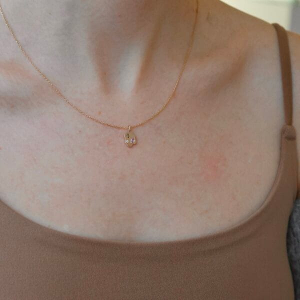 Three stone pendant