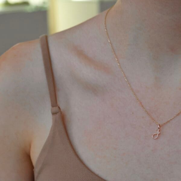 Letter pendant – J