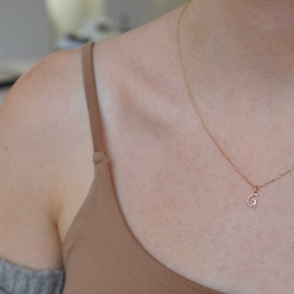 Letter pendant – G