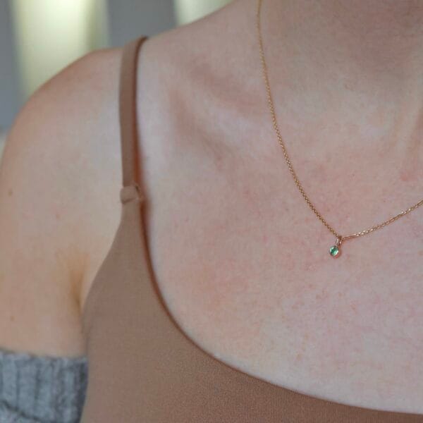 Emerald pendant