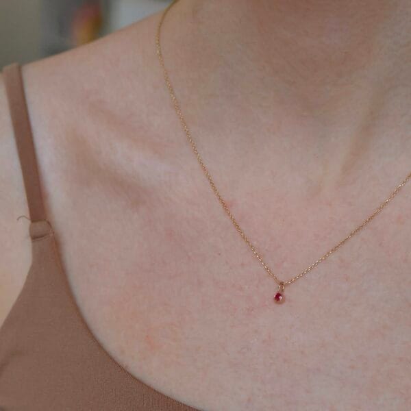Ruby pendant