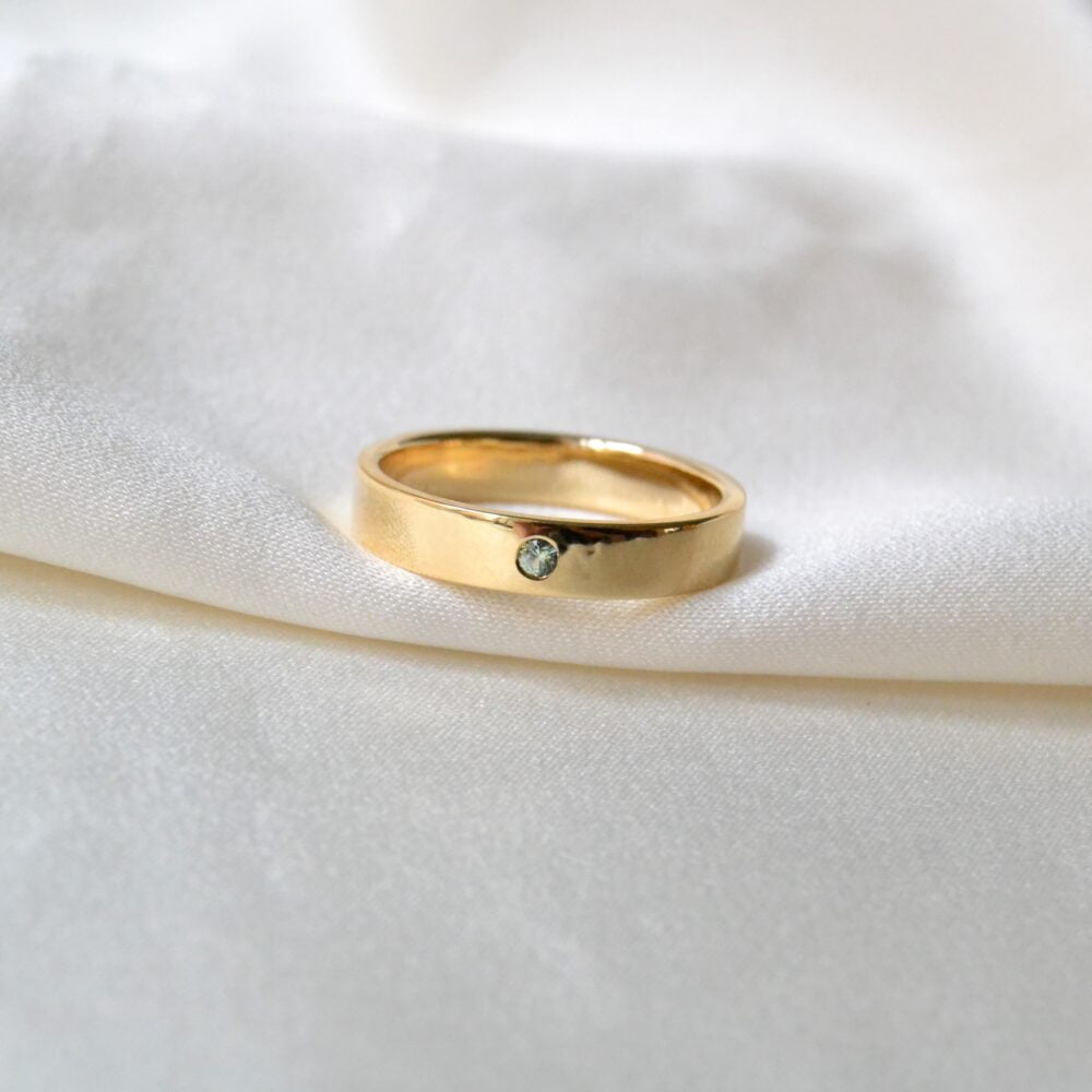 Men’s Sapphire Wedding Ring