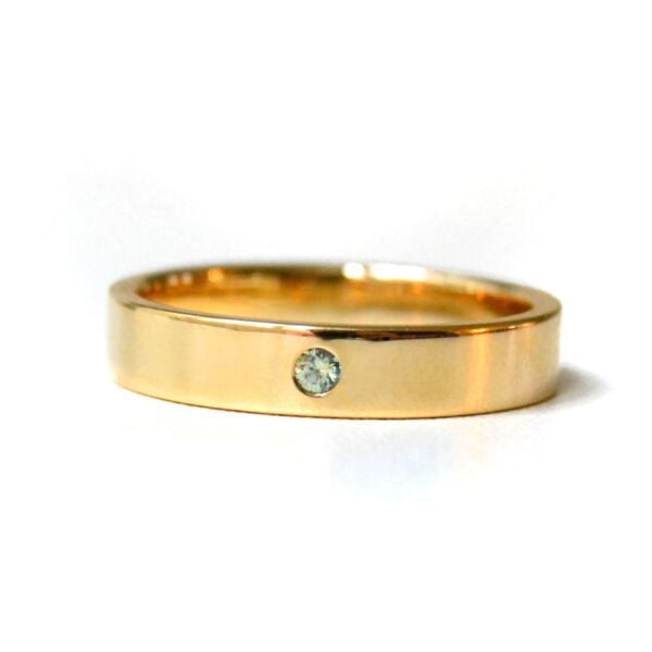 Men's Sapphire Wedding Ring